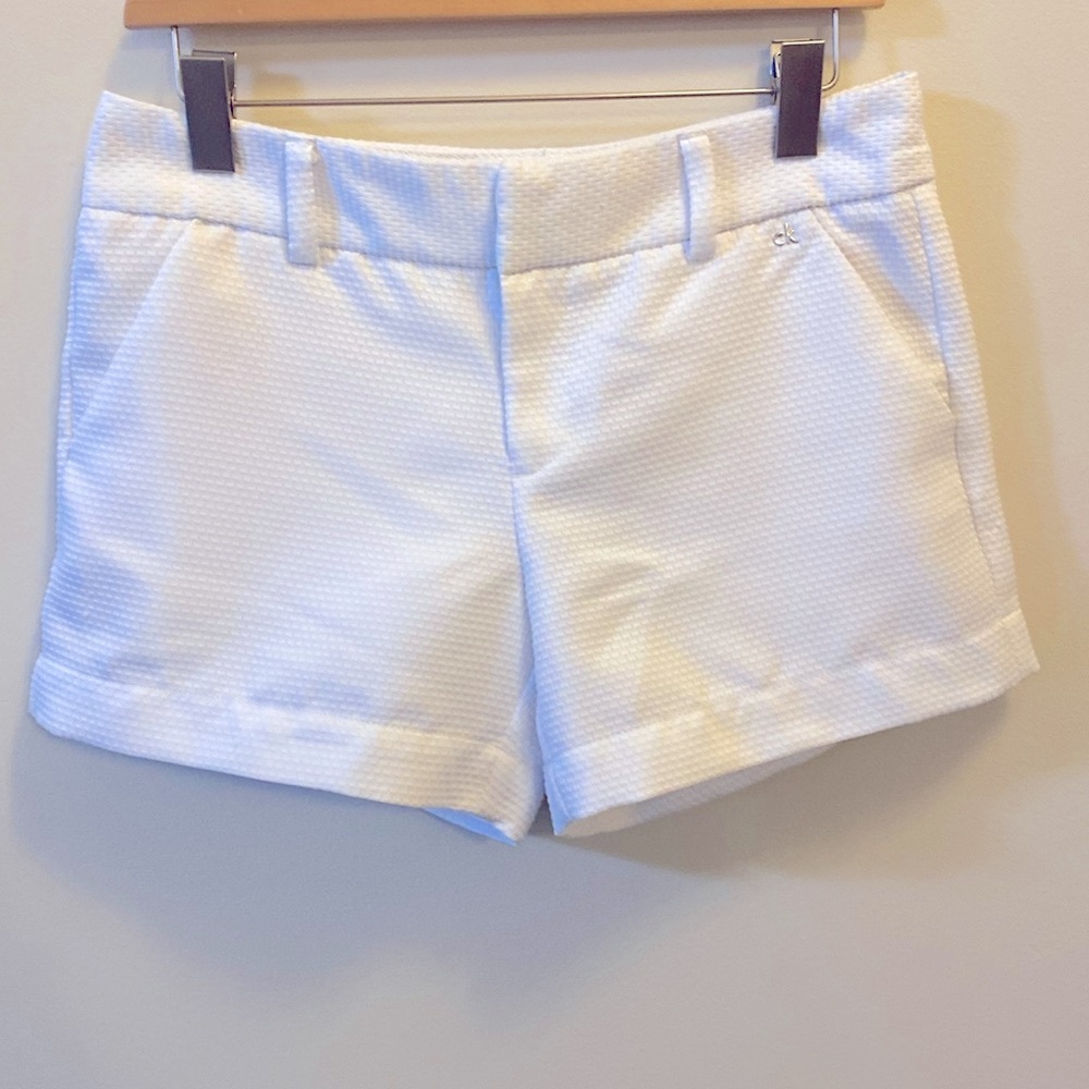 🎈BOGO FREE🎈CALVIN KLEIN | Women’s White Shorts Size 4